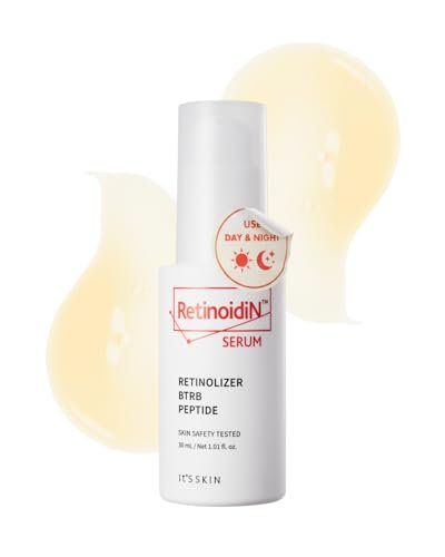It'S SKIN Retinoidin Serum - Retinol Anti-Aging Serum for Smoothing Wrinkles & Fine Lines, Firming & Moisturizing with Adenosine, Hyaluronic Acid, Peptides, Niacinamide and Ceramide, 1.01 fl.oz. - görsel 2