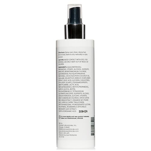 Advanced Clinicals Biotin Thicken & Shine Hair Spray Leave-In Treatment, Nourishing Detangling Formula for Fine, Damaged, or Frizz Prone Hair, Supports Scalp Health for Strong Thick Hair, 8 Fl Oz - görsel 16