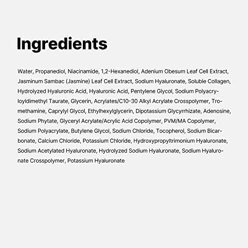 Medicube Age-R Booster Gel Serum – Moisturizing & Nourishing Face Serum with Plant Stem Cell Extract, Hyaluronic Acid & Collagen – Hypoallergenic Korean Skin Care (3.38 fl oz) Avelisse
