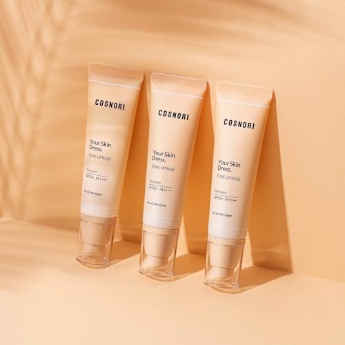 COSNORI Your Skin Dress Tone up Base – Porcelain – Concealing Pores & Blemishes – Tone Correcting Makeup Base with Niacinamide – 1.69 fl.oz Avelisse