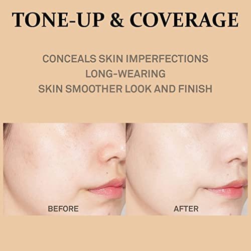 COSNORI Your Skin Dress Tone up Base – Porcelain – Concealing Pores & Blemishes – Tone Correcting Makeup Base with Niacinamide – 1.69 fl.oz Avelisse