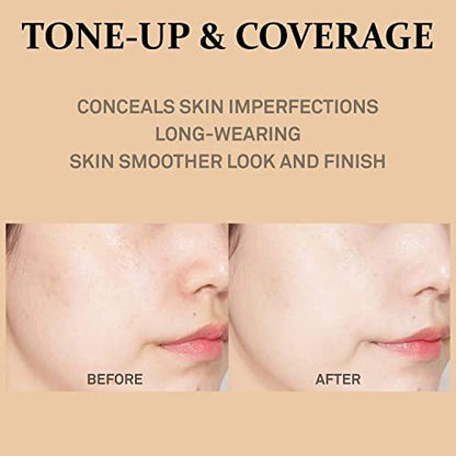 COSNORI Your Skin Dress Tone up Base – Porcelain – Concealing Pores & Blemishes – Tone Correcting Makeup Base with Niacinamide – 1.69 fl.oz Avelisse