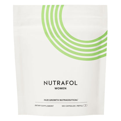 Nutrafol Women's Hair Growth Supplements – Clinically Proven for Visibly Thicker, Stronger Hair (Ages 18-44, 1 Month Supply, 1 Refill Pouch) Avelisse