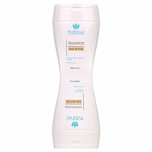 YUDIVA 2-in-1 Shea Butter Shampoo & Conditioner Set with Travel Bag – 15.2 Fl Oz for All Hair Types - görsel 5