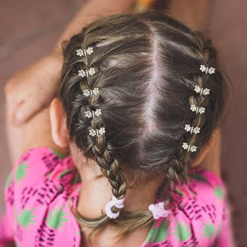 65-Pack Mini Claw Clips with No-Slip Grip - Glitter and Rhinestone Hair Accessories in Mixed Colors, Metal Clamps for Girls and Women - görsel 4