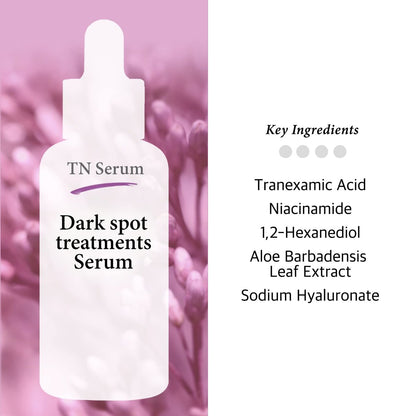 Cos De BAHA Tranexamic Acid 5% Serum – Niacinamide 5%, Hyaluronic Acid & Aloe for Brightening, Dark Spots & Uneven Tone, Melasma Remover (60 ml / 2 Fl Oz) Avelisse