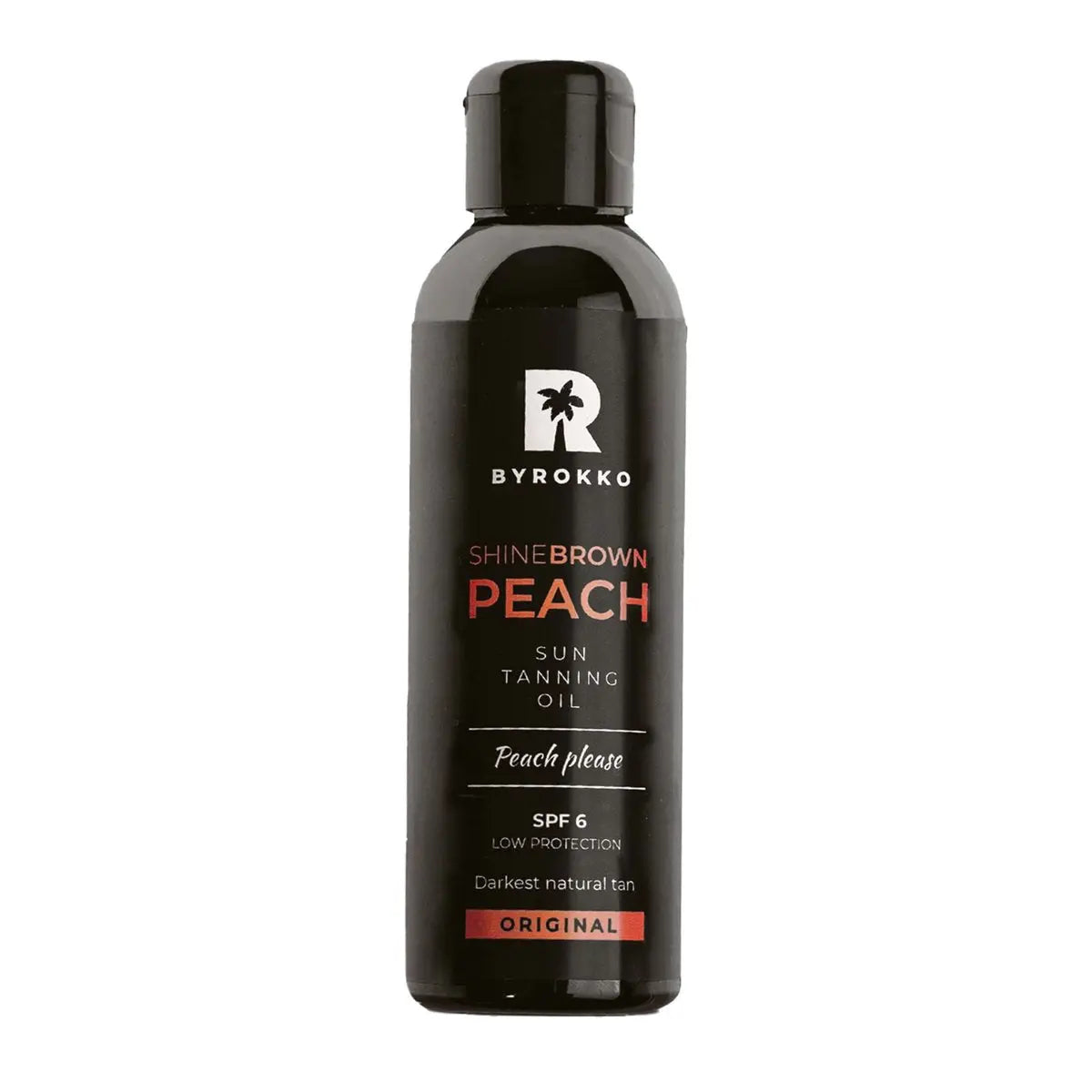 BYROKKO Shine Brown Premium Tanning Accelerator with Peach Oil, Almond Oil & Vitamin E – 5.07 Fl Oz (150 ml) for Sunbed & Outdoor Tanning Avelisse