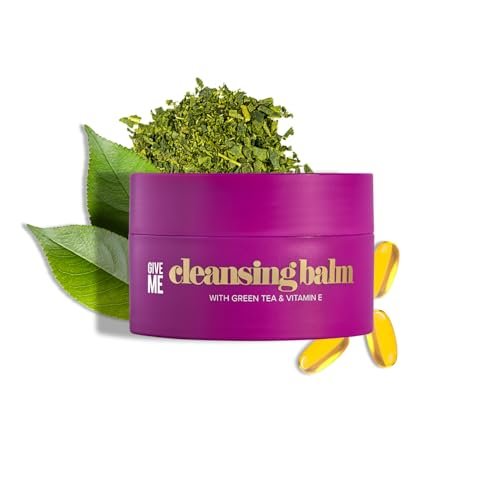 Give Me Cosmetics Cleansing Balm with Green Tea & Vitamin E – Hydrating Makeup Remover for All Skin Types, Paraben-Free - görsel 2