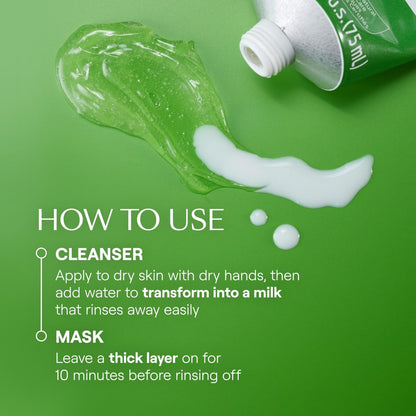 Weleda Skin Food Face Care Nourishing Oil-to-Milk Cleanser - 2.5 fl oz - Plant Rich Cleanser with Sunflower Seed Oil, Chamomile & Pansy Avelisse
