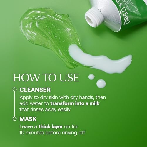 Weleda Skin Food Face Care Nourishing Oil-to-Milk Cleanser - 2.5 fl oz - Plant Rich Cleanser with Sunflower Seed Oil, Chamomile & Pansy Avelisse