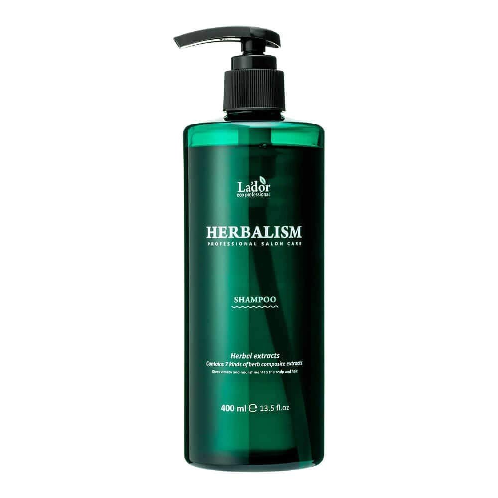 LA'DOR Herbalism Hair Shampoo 400ml - Strengthens Roots, Prevents Hair Loss with 7 Herbal Extracts, Panthenol & Amino Acids - görsel 1