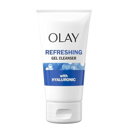Olay Regenerist Hyaluronic + Peptide 24 Face Wash, Fragrance-Free, 5.0 fl oz