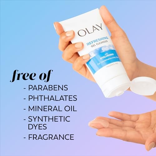 Olay Regenerist Hyaluronic + Peptide 24 Face Wash, Fragrance-Free, 5.0 fl oz - görsel 14