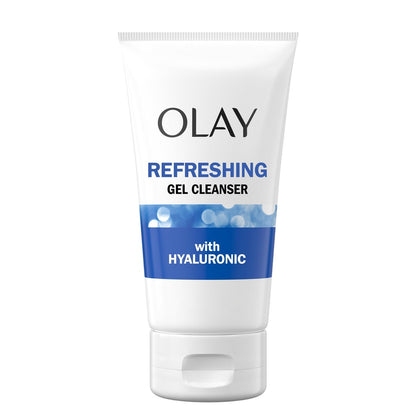 Olay Regenerist Hyaluronic + Peptide 24 Face Wash, Fragrance-Free, 5.0 fl oz