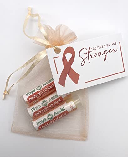 PhysAssist Oncology Lip Balm - USDA Organic Unflavored Moisturizing Lip Care for Chemo & Radiation - 3 Pack Avelisse