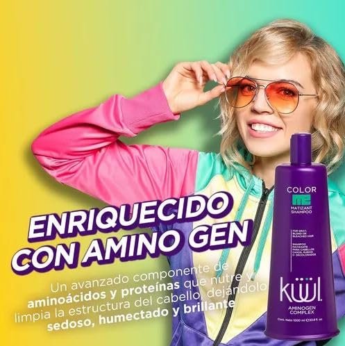 Fantasy Nails Kuul Matizant Shampoo - Purple, 10.14 Fl Oz Avelisse