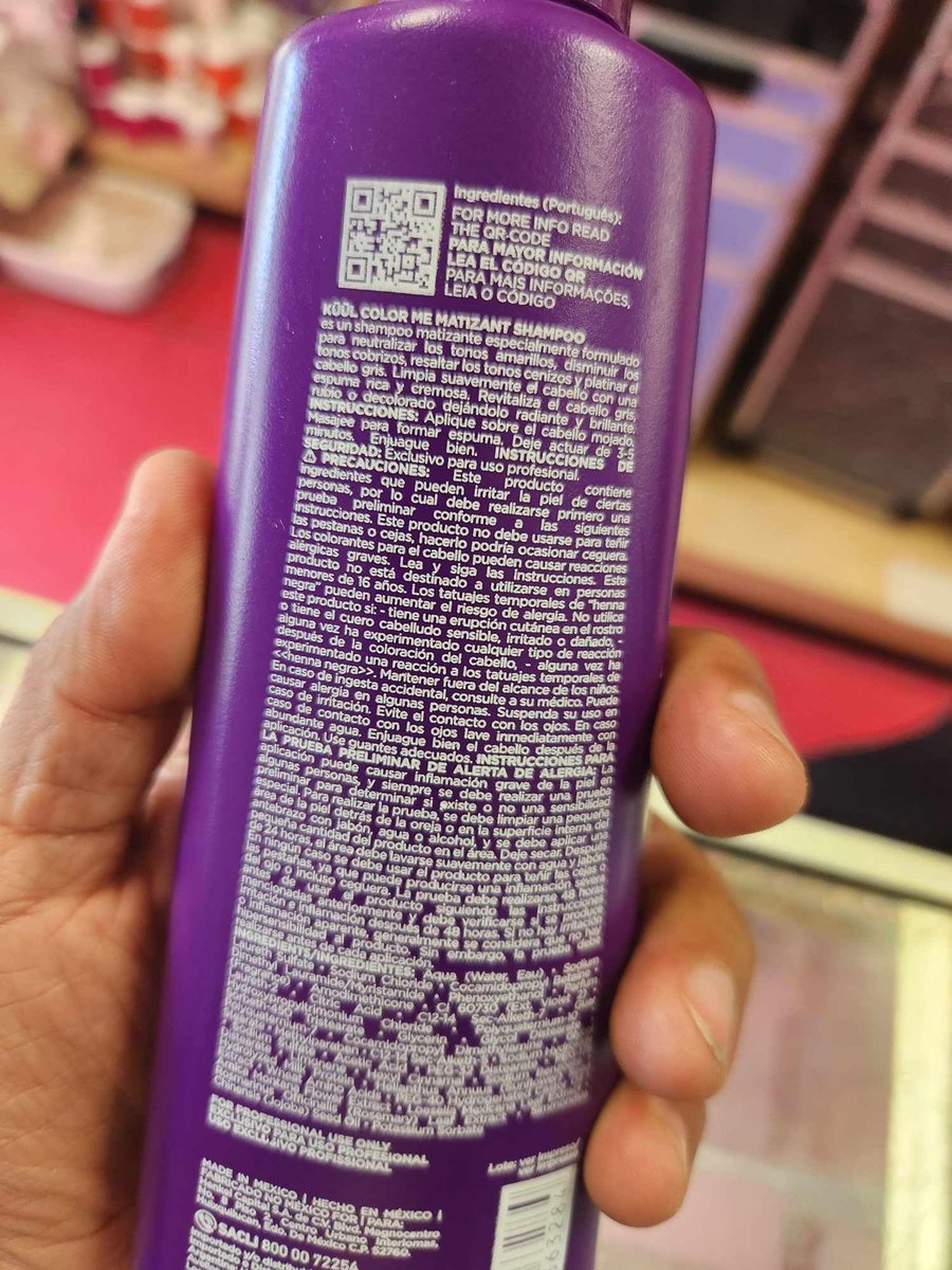 Fantasy Nails Kuul Matizant Shampoo - Purple, 10.14 Fl Oz Avelisse