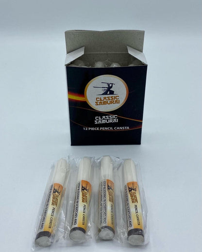 Classic Samurai Styptic Pen Type Traditional Shaving Cut Alum Block 12-Pack Avelisse