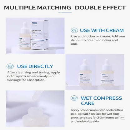 DEleventh Korean Brand Lactobionic Acid Face Serum - Shrink Pores, Balance Oil & Water, Remove Blackheads, Smooth & Radiant Skin, Reduce Fine Lines, Improve Texture (1.22 Fl Oz)