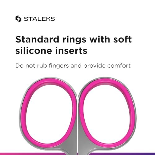 Staleks Professional Cuticle Scissors – Stainless Steel, Extra Fine Curved Blades – Smart 41 Type 3 SS-41/3 - görsel 11