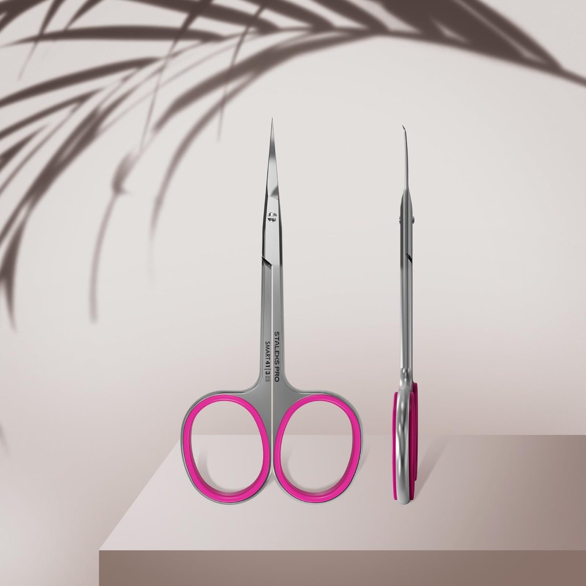 Staleks Professional Cuticle Scissors – Stainless Steel, Extra Fine Curved Blades – Smart 41 Type 3 SS-41/3 - görsel 6