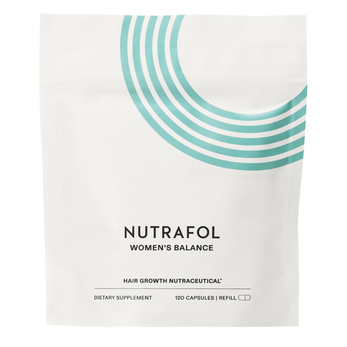 Nutrafol Women's Balance Hair Growth Supplements, Ages 45 and Up, Clinically Proven for Visibly Thicker Hair and Scalp Coverage in 3-6 Months, Dermatologist Recommended - 1 Month Supply Refill Pouch Avelisse
