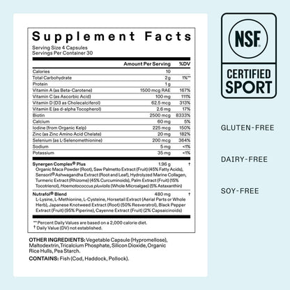 Nutrafol Women's Balance Hair Growth Supplements, Ages 45 and Up, Clinically Proven for Visibly Thicker Hair and Scalp Coverage in 3-6 Months, Dermatologist Recommended - 1 Month Supply Refill Pouch Avelisse