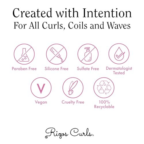 Rizos Curls Alcohol-Free Curl Hair Spray – Flexible Hold, Volume & Frizz Control – Adds Shine & Bounce for All Hair Types 1a–4c – Sulfate, Paraben & Alcohol-Free Avelisse