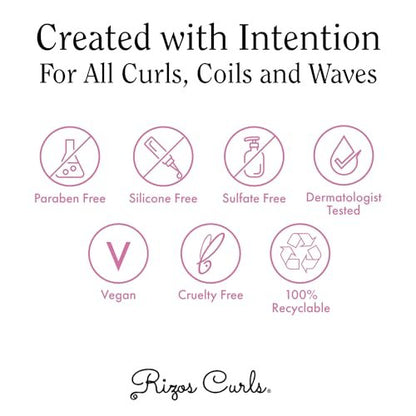 Rizos Curls Alcohol-Free Curl Hair Spray – Flexible Hold, Volume & Frizz Control – Adds Shine & Bounce for All Hair Types 1a–4c – Sulfate, Paraben & Alcohol-Free Avelisse
