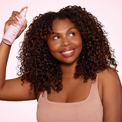 Rizos Curls Alcohol-Free Curl Hair Spray – Flexible Hold, Volume & Frizz Control – Adds Shine & Bounce for All Hair Types 1a–4c – Sulfate, Paraben & Alcohol-Free Avelisse