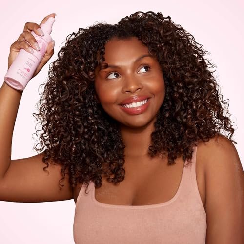 Rizos Curls Alcohol-Free Curl Hair Spray – Flexible Hold, Volume & Frizz Control – Adds Shine & Bounce for All Hair Types 1a–4c – Sulfate, Paraben & Alcohol-Free Avelisse