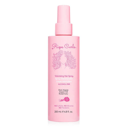 Rizos Curls Alcohol-Free Curl Hair Spray – Flexible Hold, Volume & Frizz Control – Adds Shine & Bounce for All Hair Types 1a–4c – Sulfate, Paraben & Alcohol-Free Avelisse