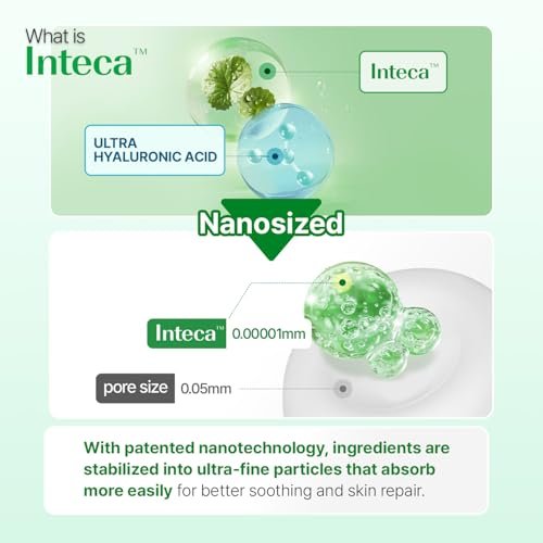MAKE P:REM INTECA™ Soothing Cream – Advanced Non-Comedogenic Centella Asiatica Moisturizer for Acne-Prone & Sensitive Skin, Korean Vegan Face Cream, 2.70 fl oz Avelisse