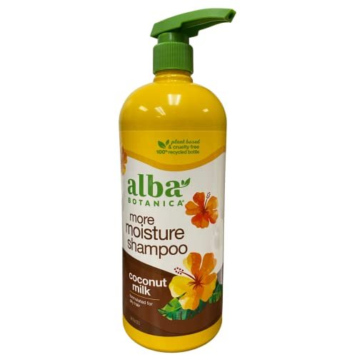 Alba Botanica More Moisture Shampoo with Coconut Milk - 34 oz Avelisse