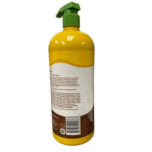 Alba Botanica More Moisture Shampoo with Coconut Milk - 34 oz Avelisse