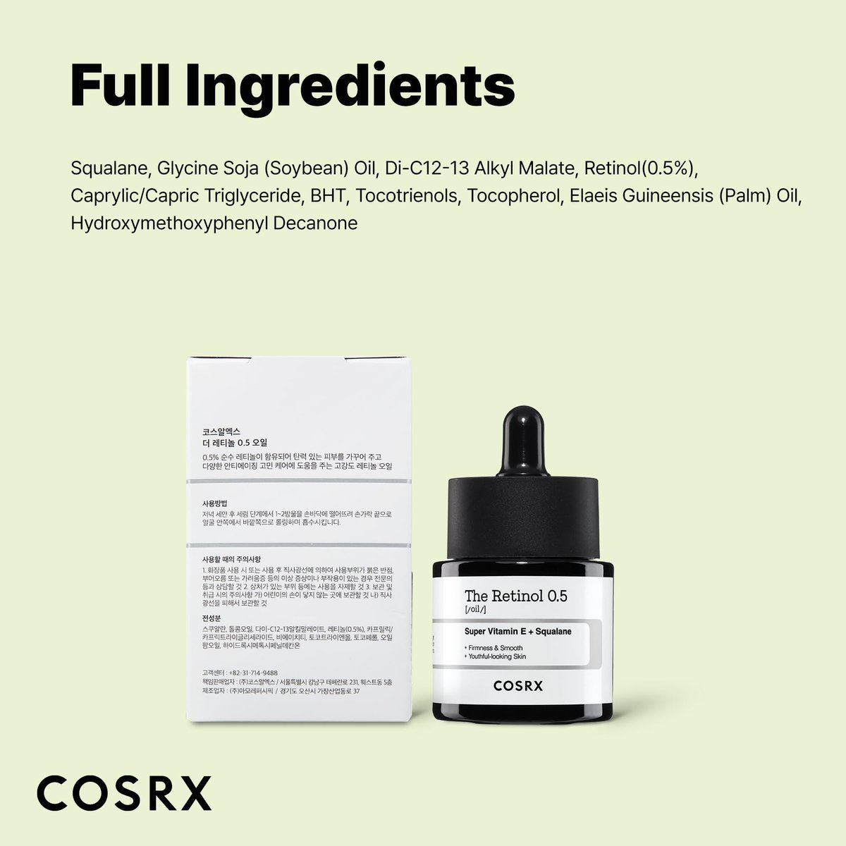 COSRX Retinol 0.5 Oil – Anti-Aging Face Serum with 0.5% Retinoid, Reduces Wrinkles & Fine Lines, Gentle Korean Skincare for Day & Night, Not Tested on Animals - görsel 17