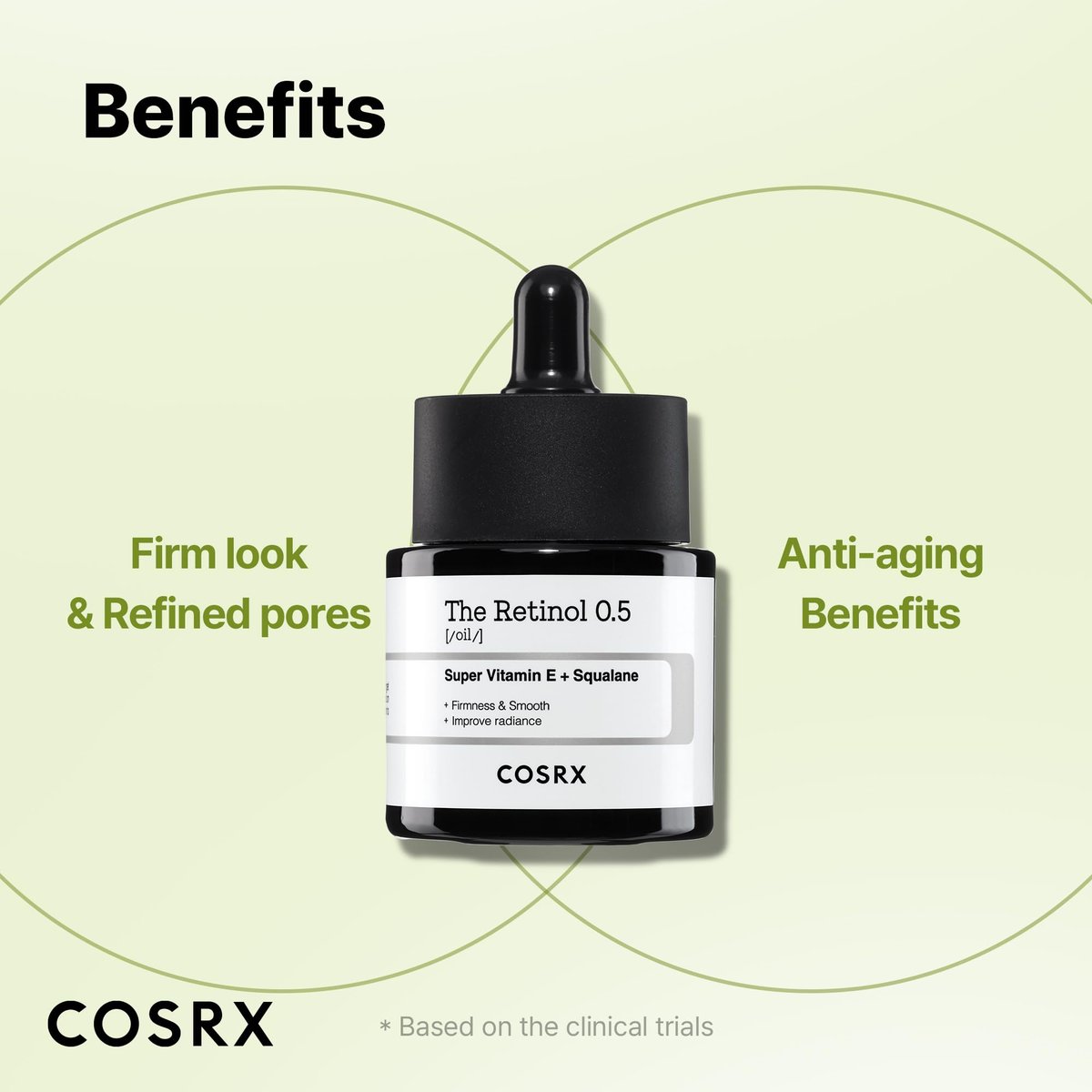 COSRX Retinol 0.5 Oil – Anti-Aging Face Serum with 0.5% Retinoid, Reduces Wrinkles & Fine Lines, Gentle Korean Skincare for Day & Night, Not Tested on Animals - görsel 9
