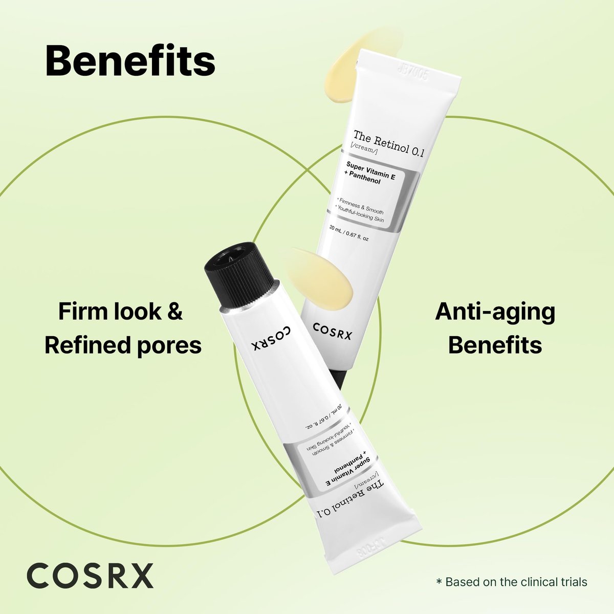 COSRX Retinol 0.1% Cream - Anti-Aging Eye & Neck Cream for Firming, Reducing Wrinkles & Fine Lines - Gentle Daily Korean Skincare (0.67 oz) - görsel 5