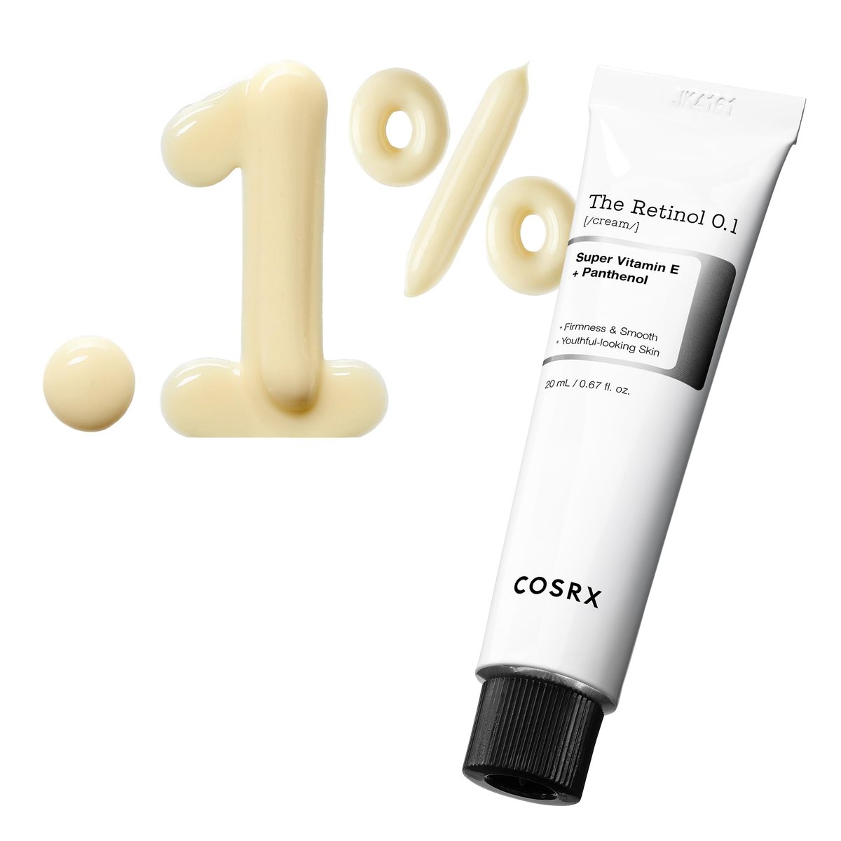 COSRX Retinol 0.1% Cream - Anti-Aging Eye & Neck Cream for Firming, Reducing Wrinkles & Fine Lines - Gentle Daily Korean Skincare (0.67 oz) - görsel 1