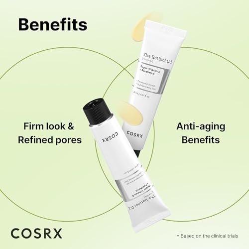 COSRX Retinol 0.1% Cream - Anti-Aging Eye & Neck Cream for Firming, Reducing Wrinkles & Fine Lines - Gentle Daily Korean Skincare (0.67 oz) - görsel 6
