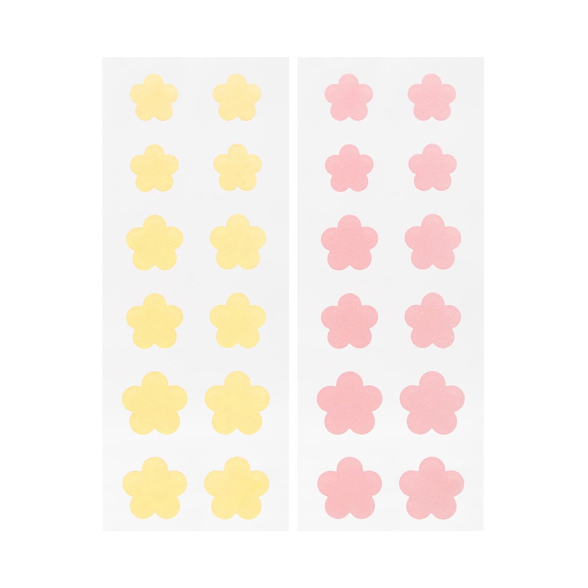The Crème Shop Petal Perfect Skin Hydrocolloid Acne Patches - Pink & Yellow (3 Pack) | Pimple Patches for Face - görsel 3