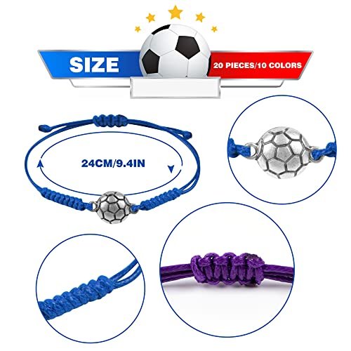 Soccer Party Supplies Set: 140 Pcs Satin Scrunchies, Adjustable Bracelets & Stickers for Sports Themed Birthday Avelisse