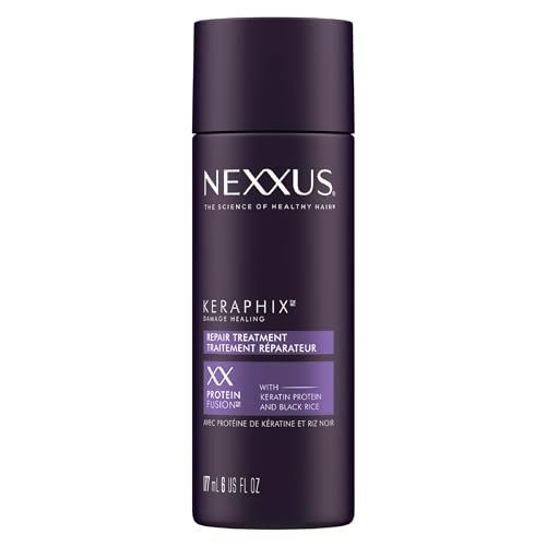 Nexxus Keraphix Damage Repair Pre-Wash Treatment Cream for Damaged Hair with Keratin Protein & Black Rice, 6 oz Avelisse