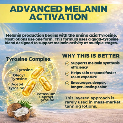 Elegant Sun Sun Proverbs Tanning Bed Lotion - Dark Tan Accelerator for Indoor & Outdoor Use, Bronzer-Free White Lotion for Natural Bronzing, 10 Fl Oz Avelisse