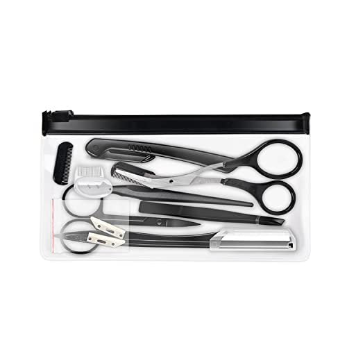 ZTRHYOO 11-in-1 Eyebrow Razor & Dermaplaning Kit – Stainless Steel Face Razors for Women & Men - görsel 14