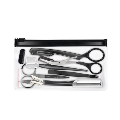ZTRHYOO 11-in-1 Eyebrow Razor & Dermaplaning Kit – Stainless Steel Face Razors for Women & Men