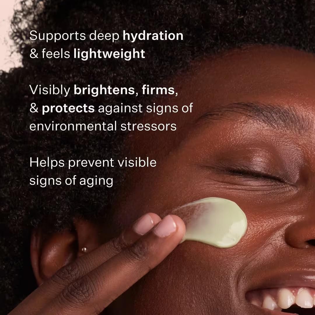 Peach & Lily Matcha Pudding Antioxidant Cream - Hydrating Face Moisturizer with Green Tea & Niacinamide, Vegan & Cruelty-Free Korean Skincare (1.69 fl oz) Avelisse