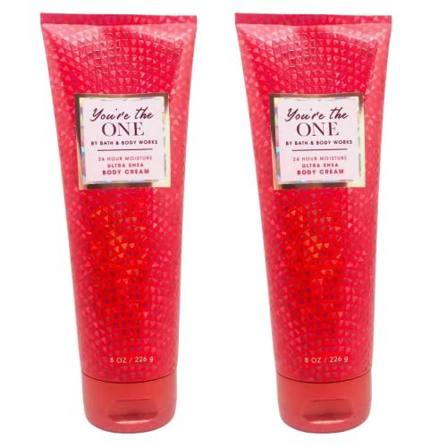 Bath & Body Works You're the One Body Cream Gift Set - 2 Pack of 8 oz Each Avelisse