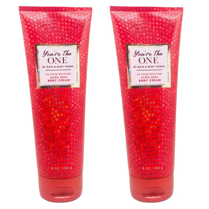 Bath & Body Works You're the One Body Cream Gift Set - 2 Pack of 8 oz Each Avelisse