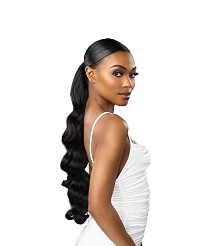 Sensationnel Lulu Pony Synthetic Ponytail - KARA (Color: 1B Off Black) Avelisse